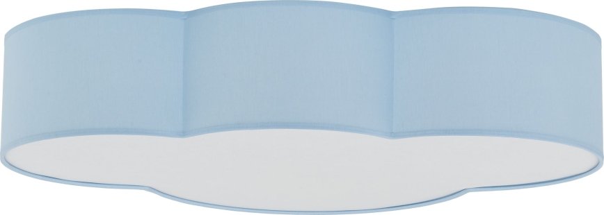 Brilagi - Kids' ceiling light NIMBUS 4xE27/15W/230V blue
