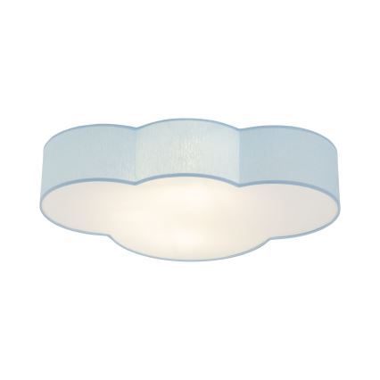 Brilagi - Kids' ceiling light NIMBUS 4xE27/15W/230V blue