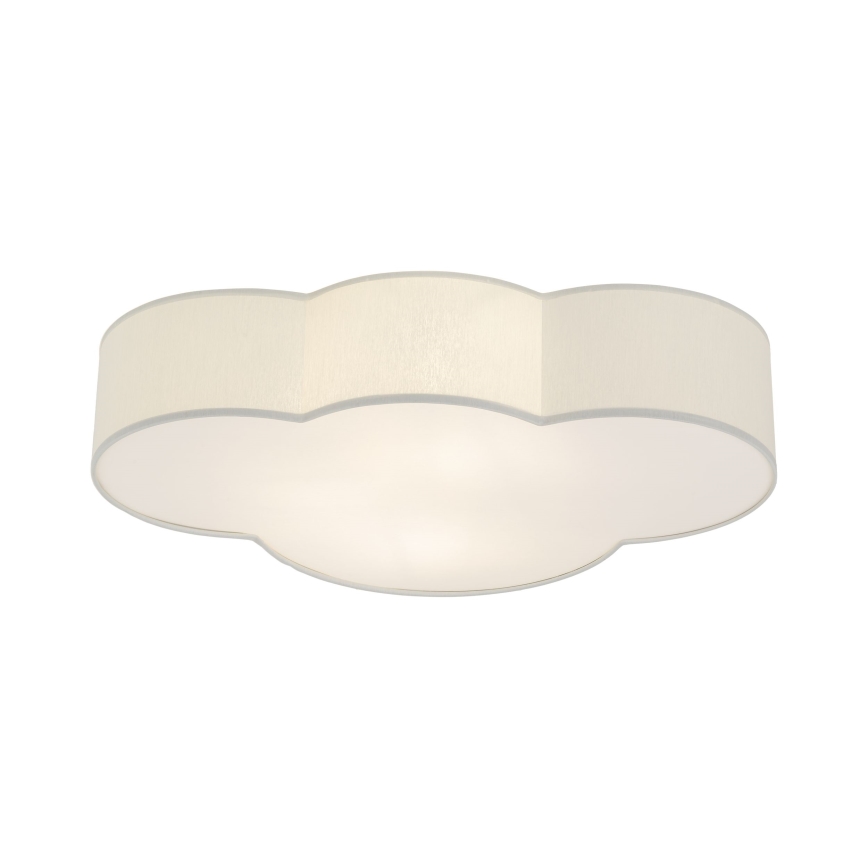 Brilagi - Kids' ceiling light NIMBUS 4xE27/15W/230V gray
