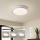 Brilagi - KREON Dimmable LED Ceiling Light LED/54W/230V 3000-6000K, Black, Ø 38 cm + Remote Control