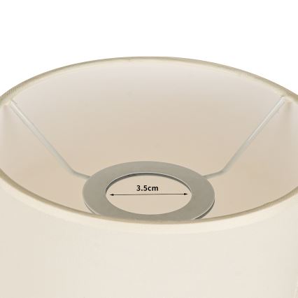 Brilagi - Lampshade for TABLON E27 Table Lamp, Ø 14 cm, Cream