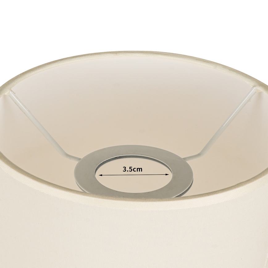 Brilagi - Lampshade for TABLON E27 Table Lamp, Ø 14 cm, Cream
