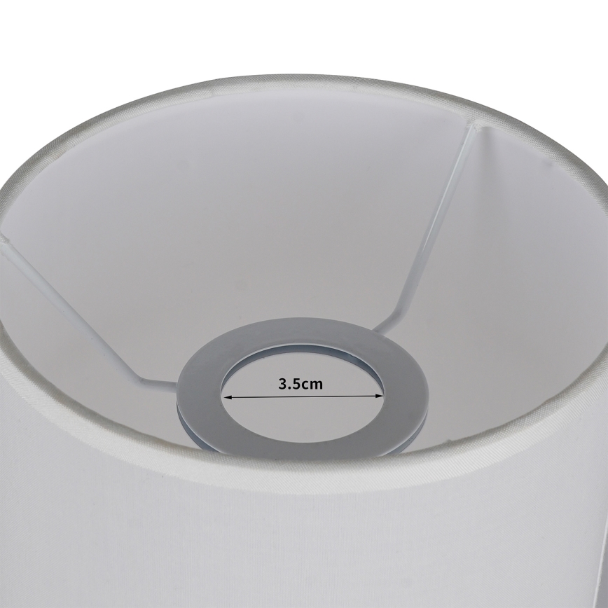 Brilagi - Lampshade for TABLON E27 Table Lamp, Ø 14 cm, White