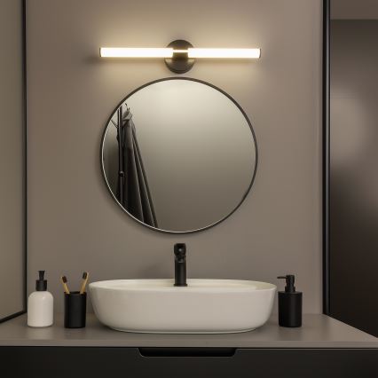 Brilagi - LARA LED Bathroom Mirror Light LED/10W/230V 60 cm IP44 Black