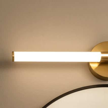 Brilagi - LARA LED Bathroom Mirror Light 10W/230V, 60 cm, IP44, Gold