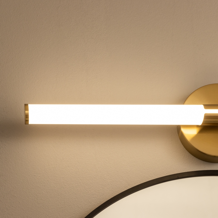 Brilagi - LARA LED Bathroom Mirror Light 10W/230V, 60 cm, IP44, Gold