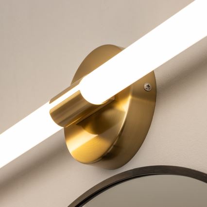 Brilagi - LARA LED Bathroom Mirror Light 10W/230V, 60 cm, IP44, Gold