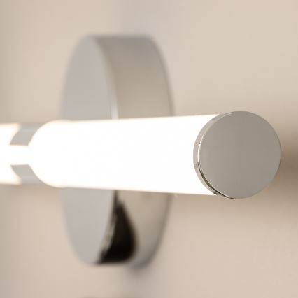 Brilagi - LARA LED Bathroom Mirror Light, 10W/230V, 60 cm, IP44, Polished Chrome