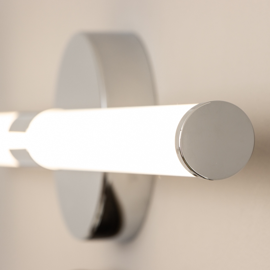 Brilagi - LARA LED Bathroom Mirror Light, 10W/230V, 60 cm, IP44, Polished Chrome