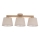Brilagi - LATTE SABIA Flush-mounted chandelier 3xE27/60W/230V pine/beige