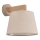 Brilagi - LATTE SABIA Wall Lamp 1x E27/60W/230V Pine/Beige