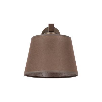 Brilagi - LATTE Wall Lamp 1xE27/15W/230V Pine/Brown