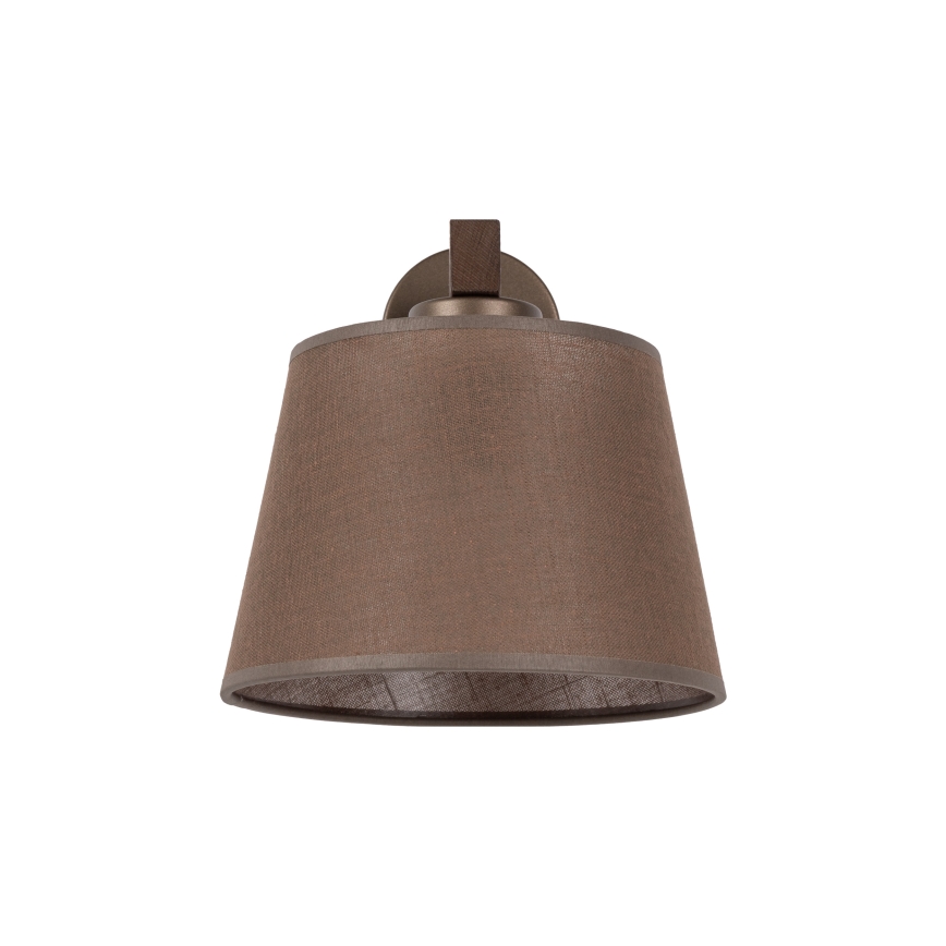 Brilagi - LATTE Wall Lamp 1xE27/60W/230V Pine/Brown