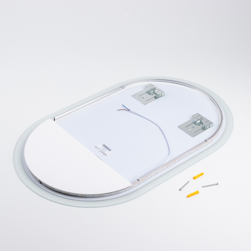 Brilagi - LECCO LED Bathroom Mirror LED/25W/230V 50x80 cm IP44 CRI 90 dimmable + CCT