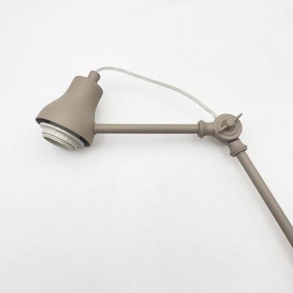 BRILAGI - LED Adjustable Rod-Mounted Pendant IRONBEAM 1xE27/60W/230V beige