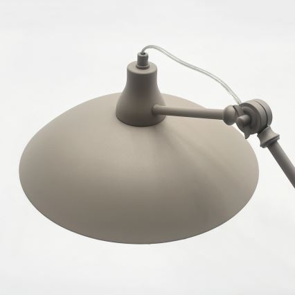 BRILAGI - LED Adjustable Rod-Mounted Pendant IRONBEAM 1xE27/60W/230V beige