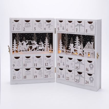 BRILAGI - LED Advent Calendar LED/2xAA