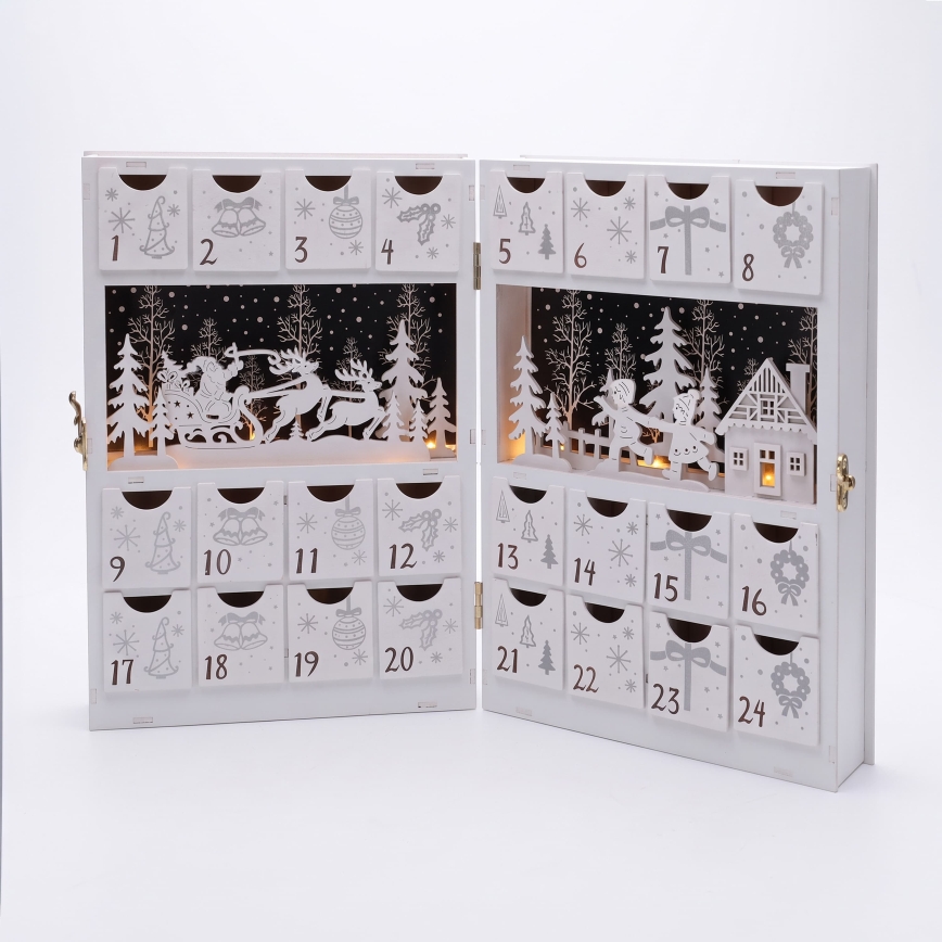 BRILAGI - LED Advent Calendar LED/2xAA