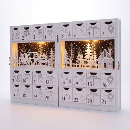 BRILAGI - LED Advent Calendar LED/2xAA