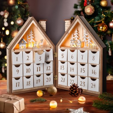 BRILAGI - LED Advent calendar LED/2xAAA