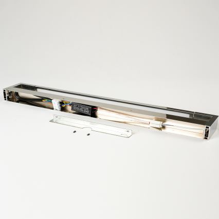 Brilagi - AQUA LINE LED Bathroom Mirror Light, 24W/230V, 90 cm, IP44, Polished Chrome, CRI 90