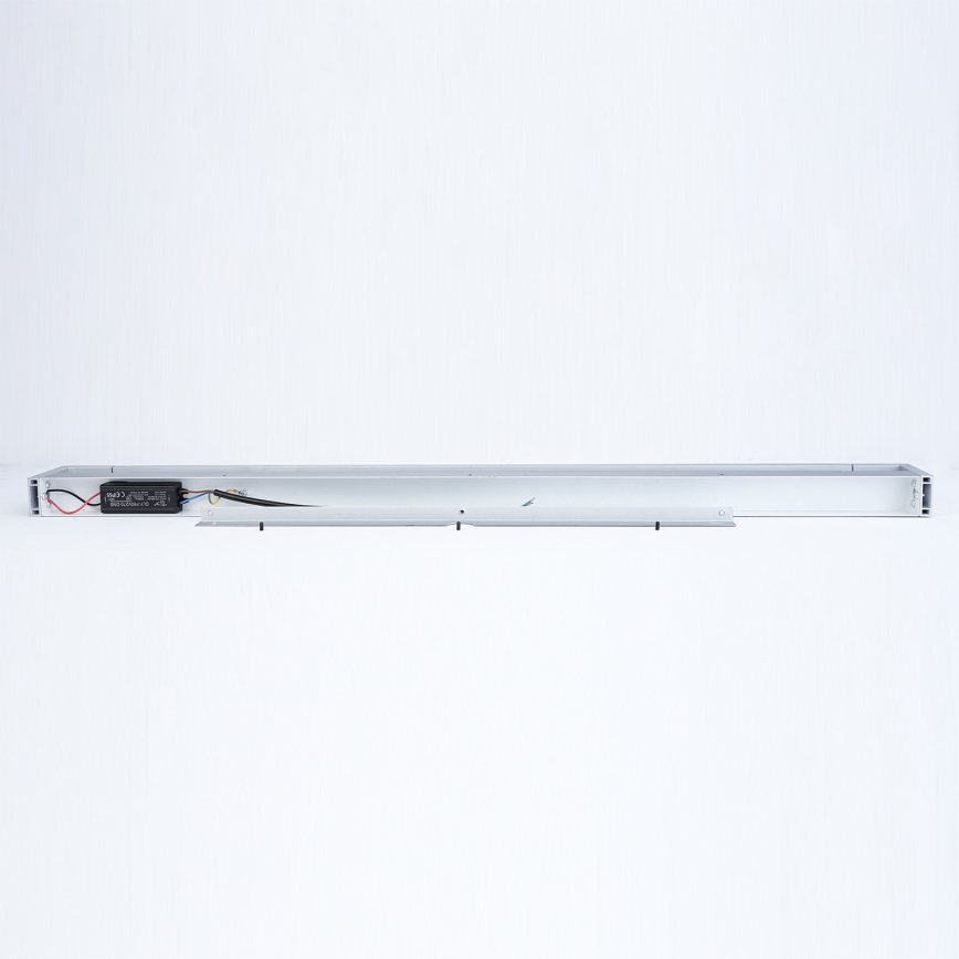 Brilagi - AQUA LINE LED Bathroom Mirror Light LED/24W/230V 90 cm IP44 Matte Chrome CRI 90