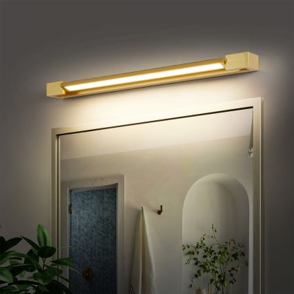 Brilagi - AQUA LINE LED Bathroom Mirror Light LED/18W/230V 60 cm IP44 Gold CRI 90