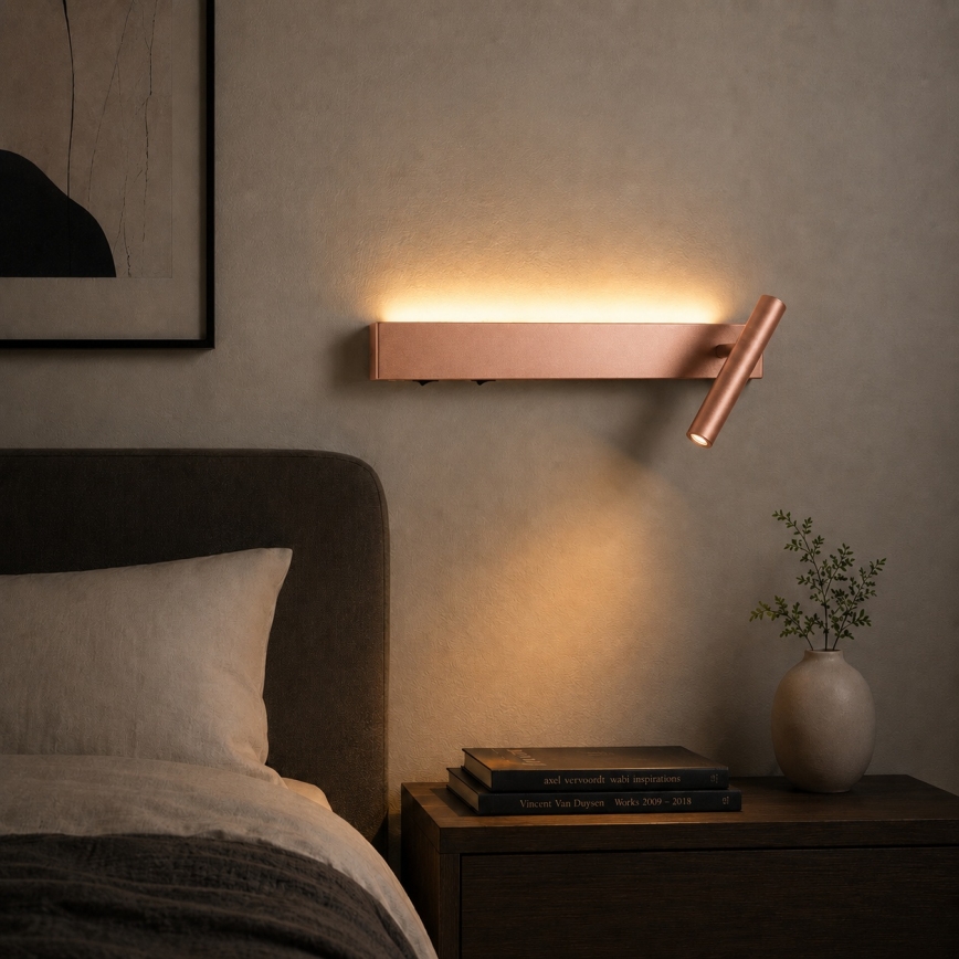 BRILAGI - ARLIX LED Wall-Mounted Spotlight LED/3W/230V + LED/7W bronze CRI 90