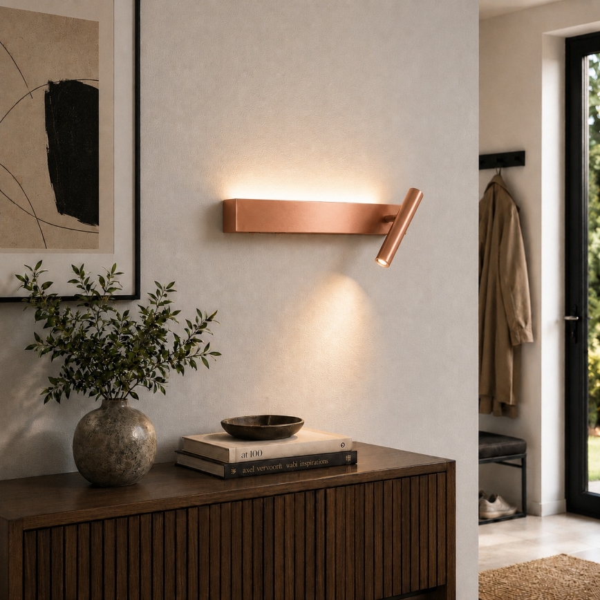 BRILAGI - ARLIX LED Wall-Mounted Spotlight LED/3W/230V + LED/7W bronze CRI 90