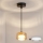 Brilagi - LED AURA LUX cable pendant 1x GX53/30W/230V black/gold