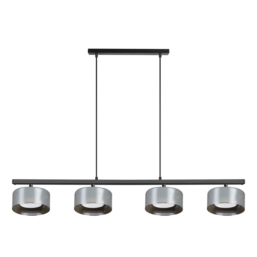 Brilagi - LED AURA LUX cable pendant light 4xGX53/30W/230V black/smoked