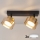 Brilagi - LED AURA LUX Spotlight 2xGX53/30W/230V Black/Gold