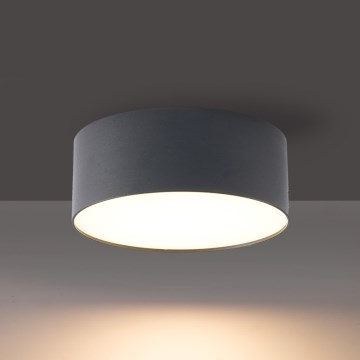 Brilagi - LED Bathroom Ceiling Light FORIS LED/14W/230V dia. 12 cm Anthracite IP44