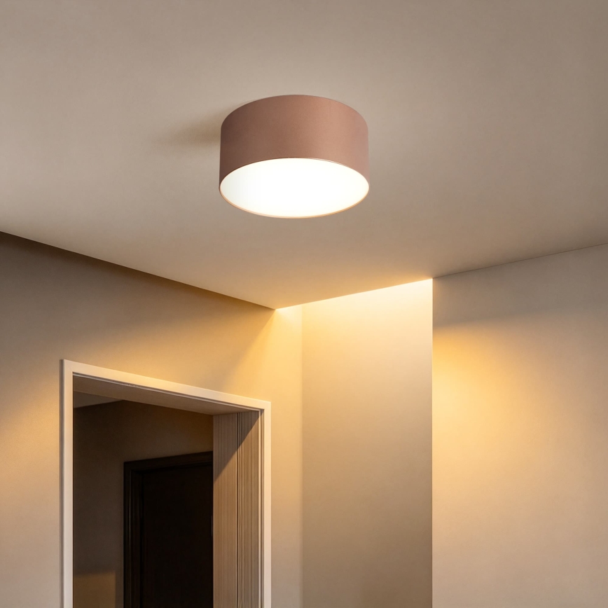 BRILAGI - LED Bathroom ceiling light FORIS LED/14W/230V Ø 12 cm bronze IP44