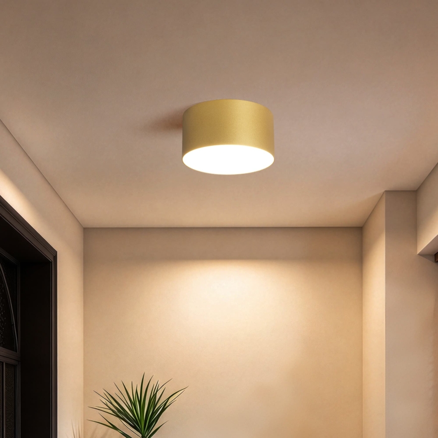 BRILAGI - LED Bathroom ceiling light FORIS LED/14W/230V Ø 12 cm gold IP44