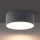 Brilagi - LED Bathroom Ceiling Light FORIS LED/20W/230V Ø 15 cm Anthracite IP44
