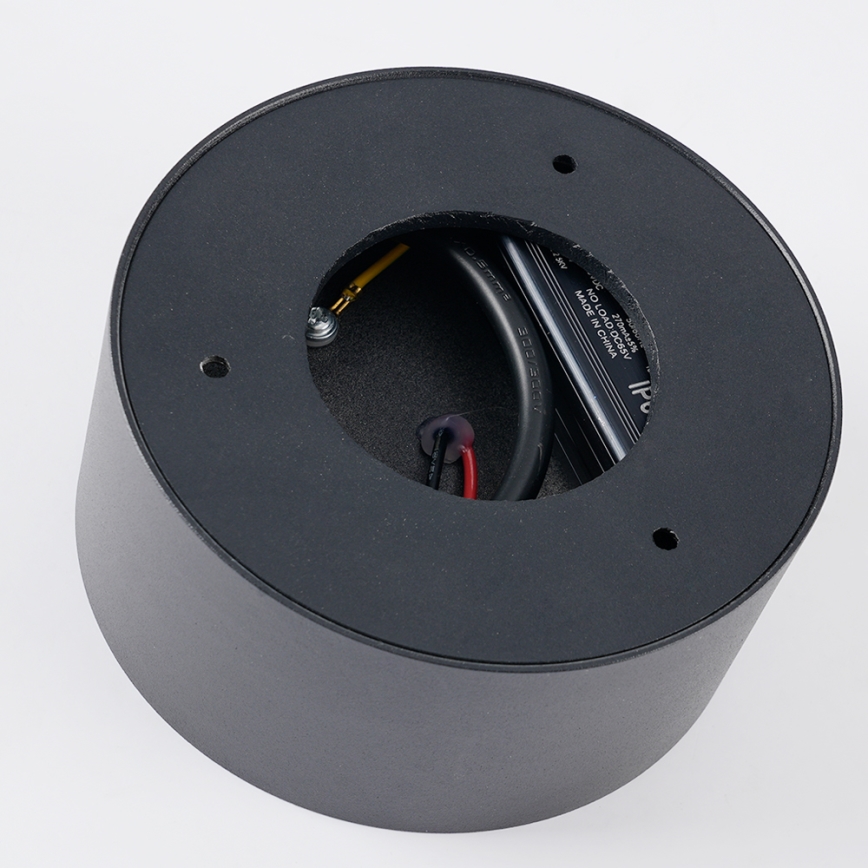 Brilagi - LED Bathroom Ceiling Light FORIS LED/20W/230V Ø 15 cm Anthracite IP44