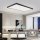Brilagi - LED Bathroom Ceiling Light FRAME, 96W/230V, 120x60 cm, 3000/4000/6000K, IP44, Black