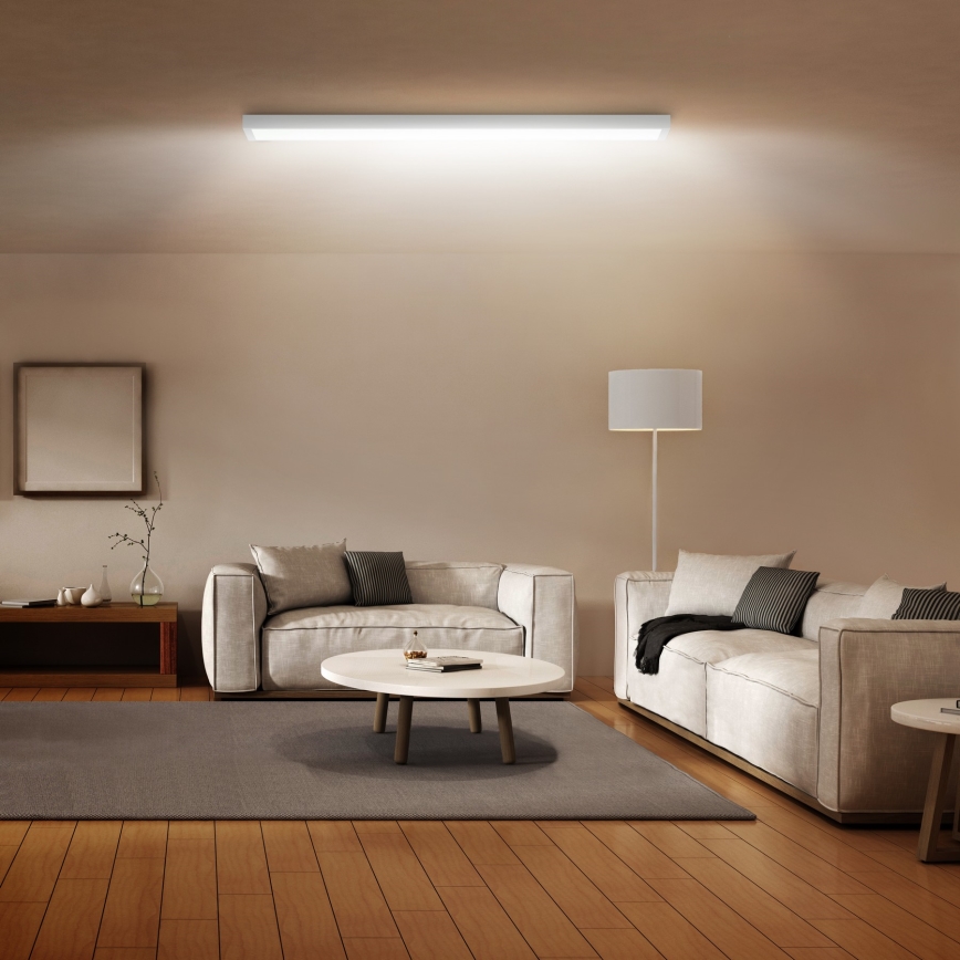Brilagi - LED Bathroom ceiling light FRAME LED/40W/230V 120x30 cm IP44 white