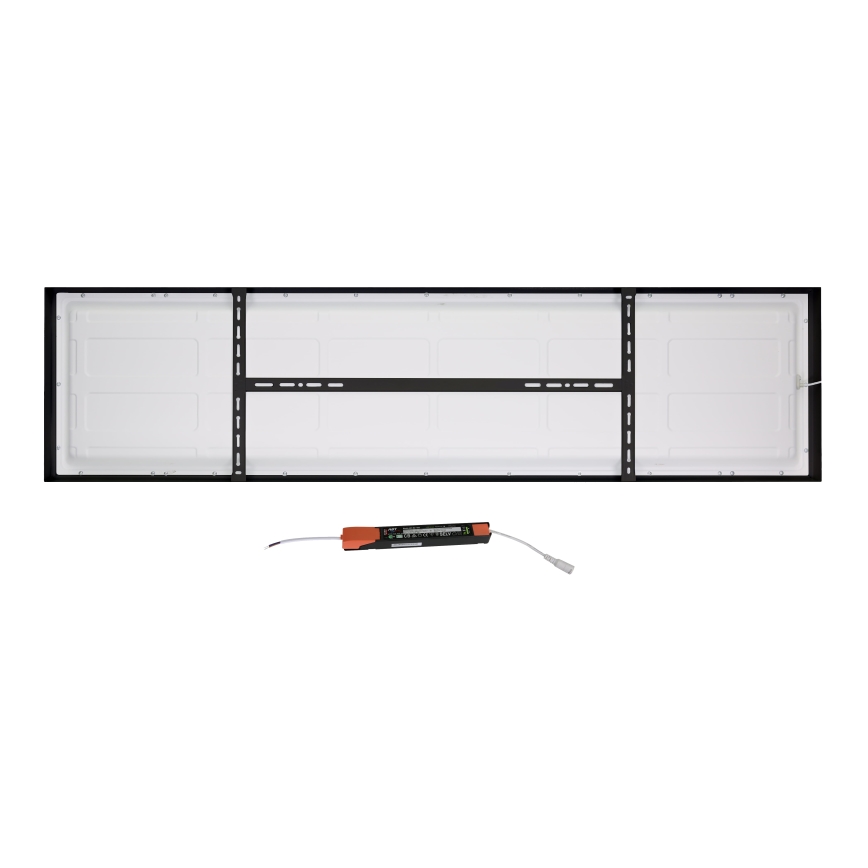 Brilagi - LED Bathroom ceiling light FRAME LED/50W/230V 120x30 cm IP44 black