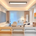 Brilagi - LED Bathroom ceiling light FRAME LED/50W/230V 30x120 cm 3000/4000/6000K IP44 black
