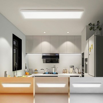 Brilagi - LED Bathroom ceiling light FRAME LED/50W/230V 30x120 cm 3000/4000/6000K IP44 white