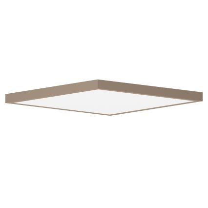 Brilagi - FRAME LED Bathroom Ceiling Light 50W/230V 60x60 cm IP44 Beige