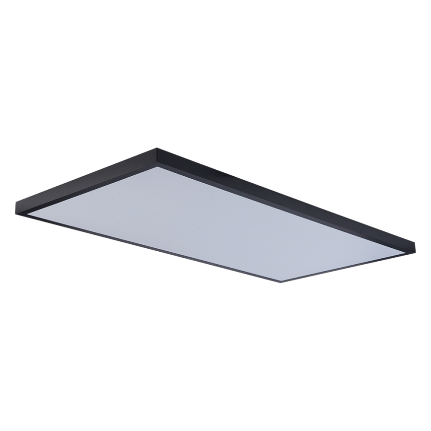 Brilagi - LED Bathroom Ceiling Light FRAME, 96W/230V, 120x60 cm, 3000/4000/6000K, IP44, Black