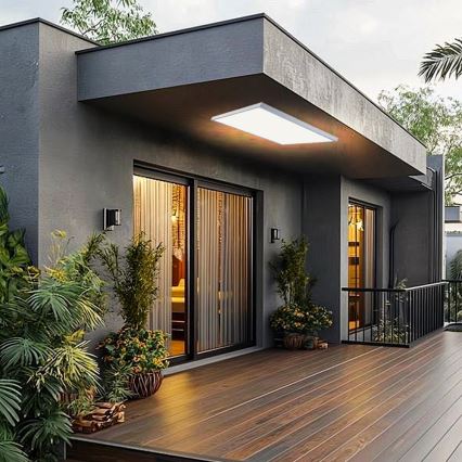 Brilagi - LED Bathroom Ceiling Light FRAME LED/96W/230V 120x60 cm 3000/4000/6000K IP44 white