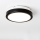Brilagi - LED Bathroom ceiling light PERA LED/12W/230V d. 18 cm IP65 black