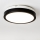 Brilagi - LED Bathroom ceiling light PERA LED/18W/230V d. 22 cm IP65 black