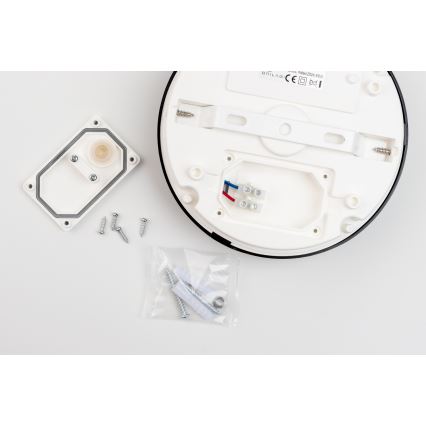 Brilagi - LED Bathroom ceiling light PERA LED/18W/230V d. 22 cm IP65 white