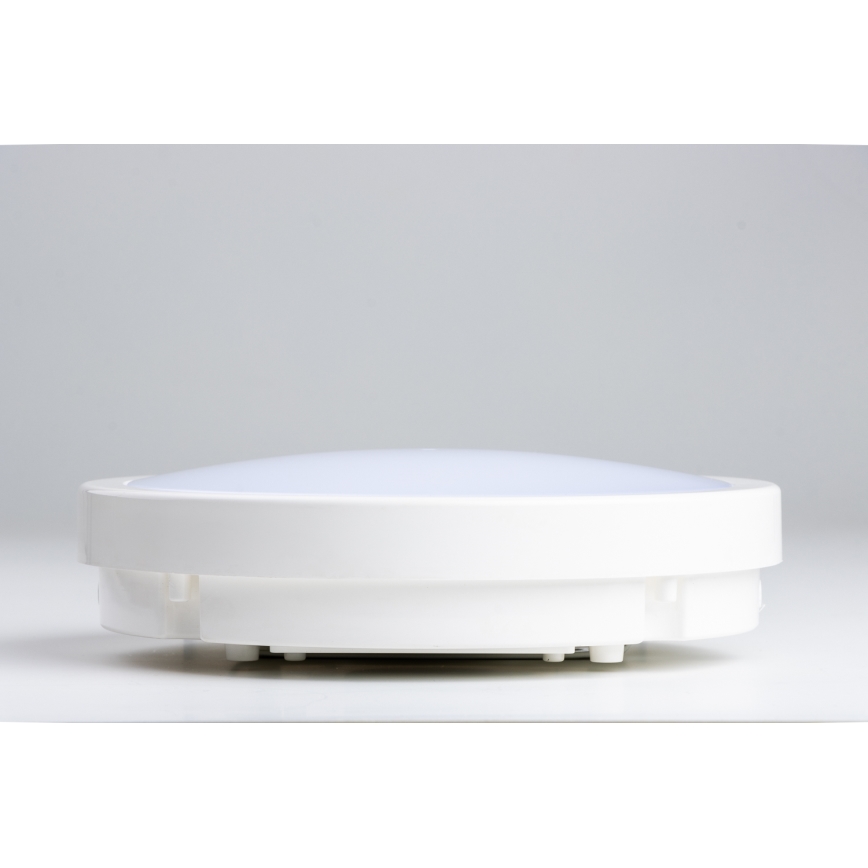 Brilagi - LED Bathroom ceiling light PERA LED/18W/230V d. 22 cm IP65 white