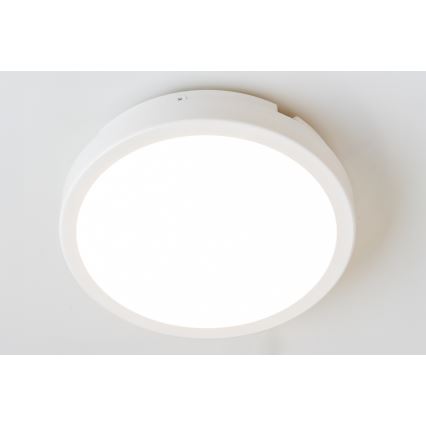 Brilagi - LED Bathroom ceiling light PERA LED/18W/230V d. 22 cm IP65 white